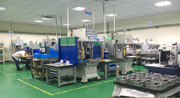 現代化生產車間一角